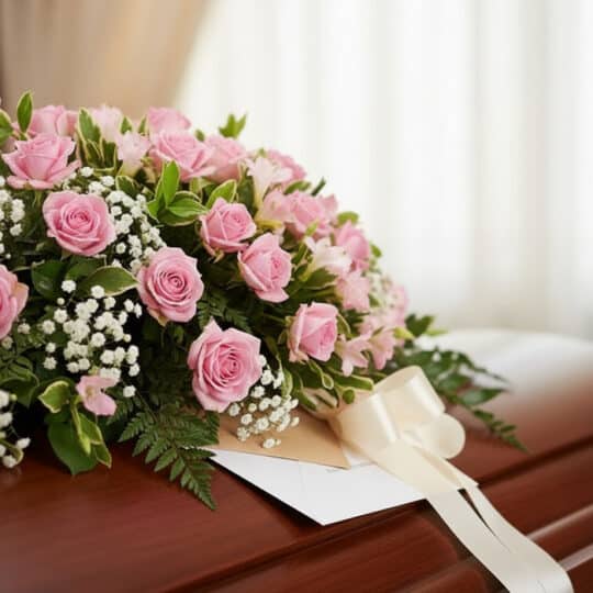 Imagen de Cubre Caja Fúnebre en Homenaje a Juana 🕊️